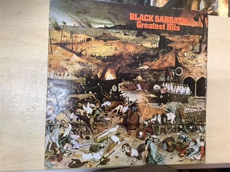 Black Sabbath Greatest Hits Album Cover