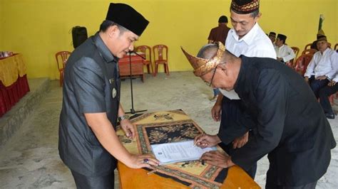 Berpengaruh Mental Anak Cucu Kumpulkan Pemangku Adat Marga Haji