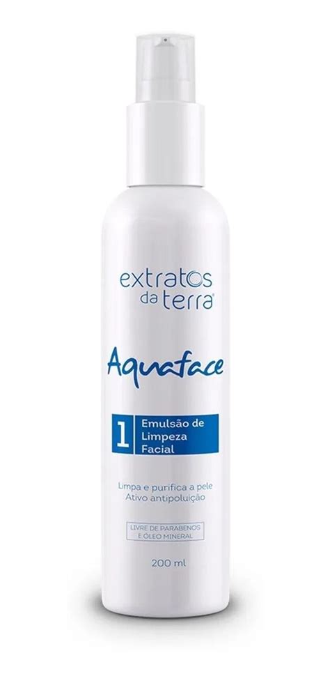 Extratos Da Terra Kit Acad Mico Facial Aquaface