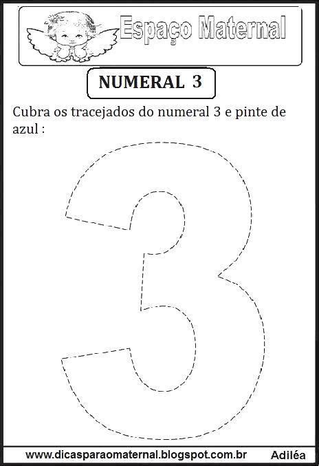 30 Atividades Com O Número 3 Para Imprimir Educação Infantil E Maternal Online Cursos