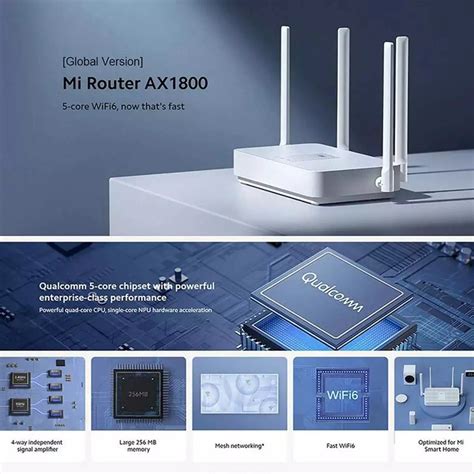 Xiaomi Mi AIoT Router AX3600 AX3000AX6000 WiFi 6 600Mb Dual Band