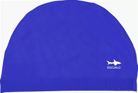 Gorra Natación Adulto Lycra Color Azul Escualo Color Azul Diseño De