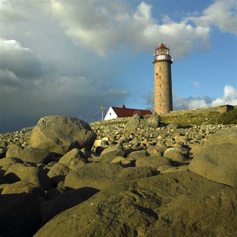 Lighthouse in Norway stock photo. Image of world, travelling - 14812246