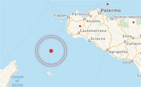 Terremoto Scossa Nel Canale Di Sicilia Mappe E Dati