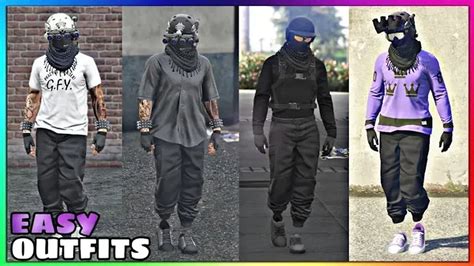 Top Best Easy To Make Male Tryhard Black Jogger Outfits Gta Online