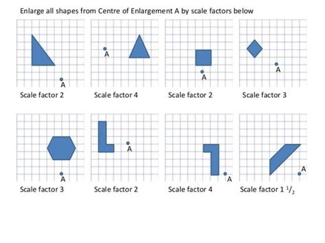 7th Grade Math Scale Factor Worksheets - Worksheets Master