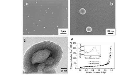 Sem Images A B And High Magnification Tem Image C Of Pamam Grafted