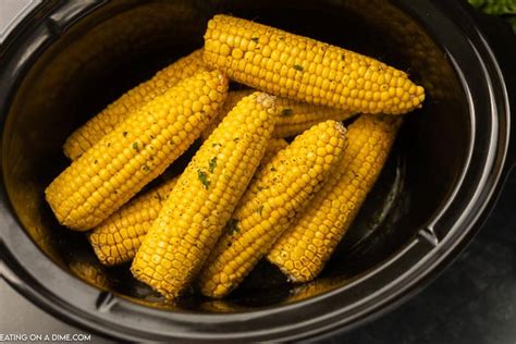 Crock Pot Corn On The Cob Recipe Slow Cooker Corn On The Cob