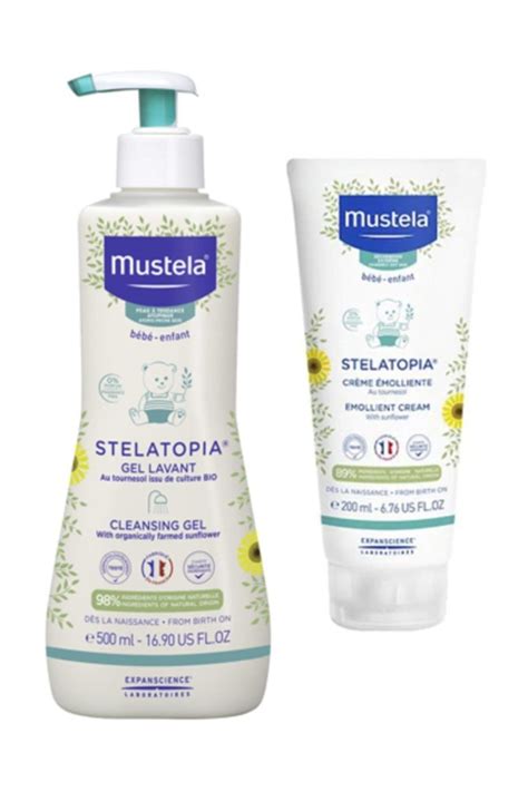 Mustela Stelatopia Bakım Seti Stelatopia Cleansing Cream 500 ml