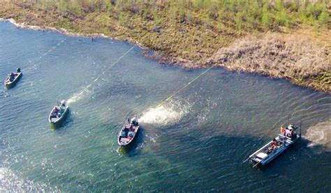 Starting To Pull Boats Attempt To Move North Long Lakemerrifield Bog