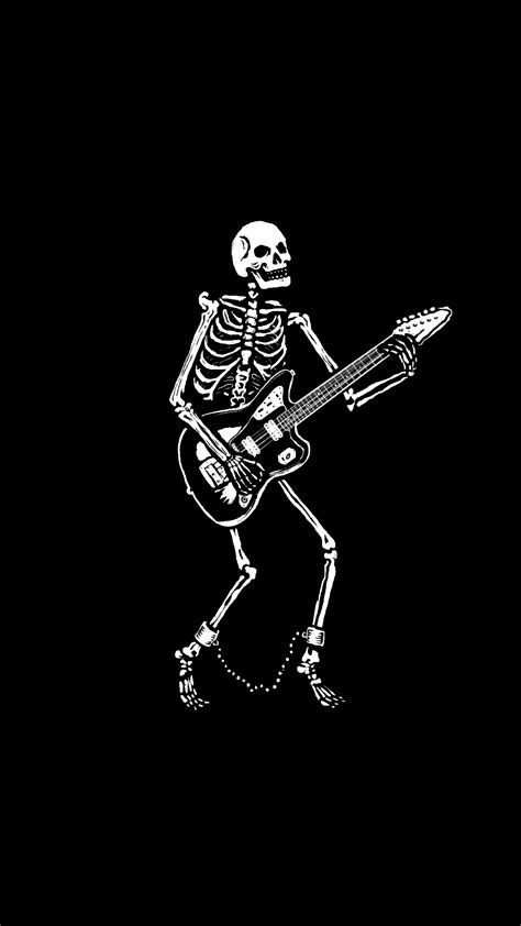 Skeleton Playing Guitar Wallpapers 4k Hd Skeleton Playing Guitar Backgrounds On Wallpaperbat