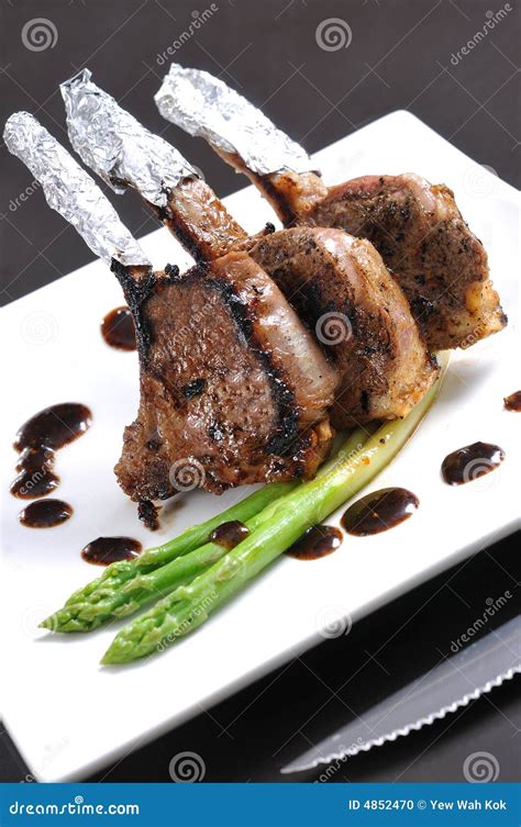 Lamb Rack Stock Photo - Image: 4852470