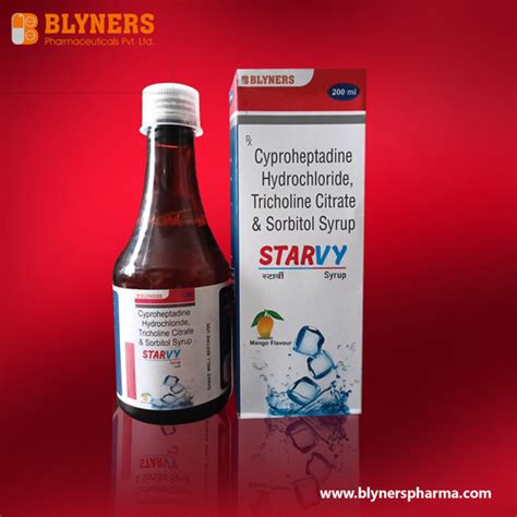 Cyproheptidine Tricholine And Sorbitol Syrup At Best Price In Nashik