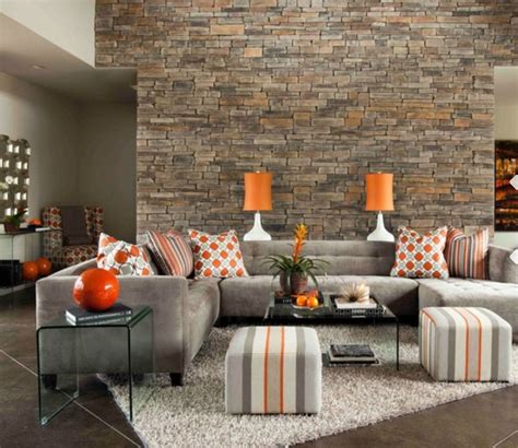 11 Sample Orange And Gray Decorating Ideas Simple Ideas | Home ...