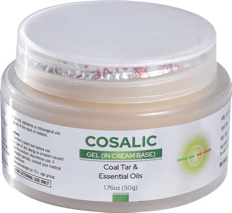 Salve Cosalic Gel In Cream Base With Coal Tar Essentials Oils 50