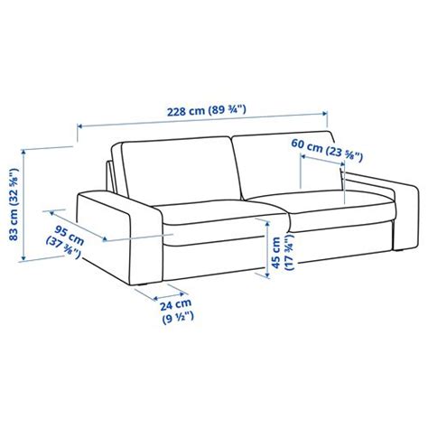 KIVIK tibbleby bej gri 3 lü kanepe 49440597 IKEA