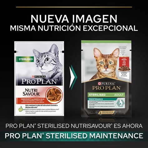 Purina Pro Plan Nutri Savour Sterilised Buey Húmedo