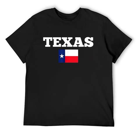 Mens Texas Ts Shirt Texas Flag Lone Star State Graphic Tees Tx T