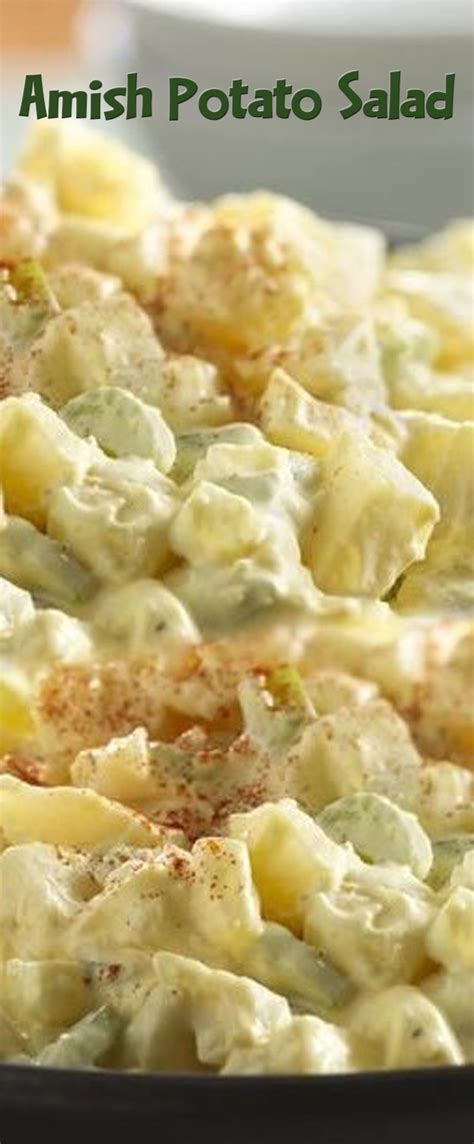 Amish Potato Salad Recipe