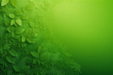 Premium Photo | A green background with a plant and the word clover on it