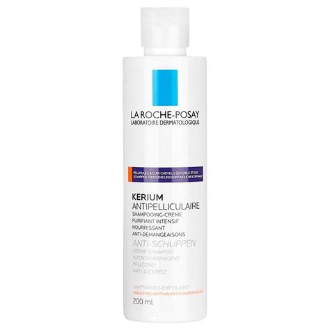 Body Cleansing Kerium Anti Dandruff Cream Shampoo By La Roche Posay