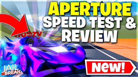 Season 17 Aperture Car Review And Speed Test Roblox Jailbreak Dutchiee Cars Daily Car News