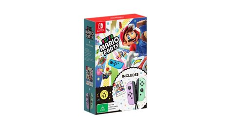 Super Mario Party Pastel Joy Con Bundle Announced For Australia