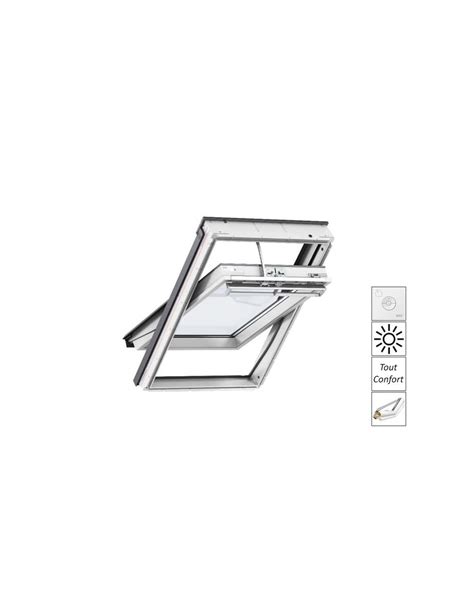 Fenêtre Rotation Tout Confort INTEGRA Solaire VELUX GGU UK08 Blanc