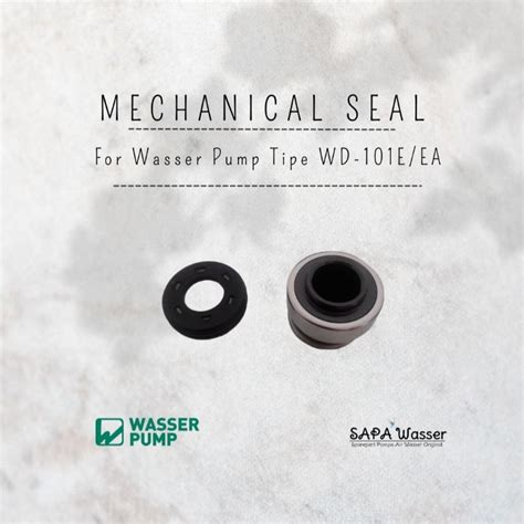 Jual Mechanical Seal Pompa Celup Pompa Kolam Air Bersih Wasser Wd E