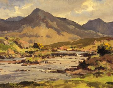 Ballynahinch River By Maurice Canning Wilks Rua Arha Rua