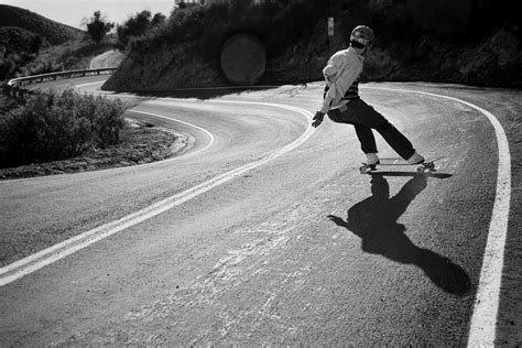 Downhill Longboarding Wallpaper