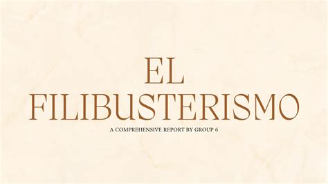 el filibusterismo powerpoint presenation