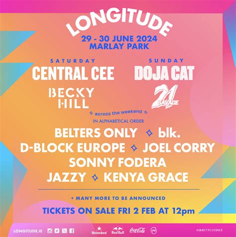 First Round Of Acts Announced For Longitude 2024 Goss Ie