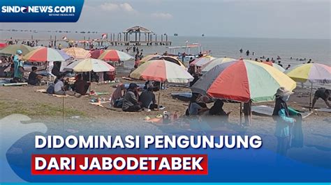 Pantai Alam Indah Tegal Ramai Pengunjung Di Libur Lebaran Sindonews Tv