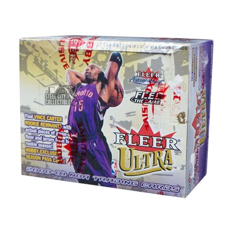 2000 01 Fleer Ultra Basketball Hobby Box Steel City Collectibles