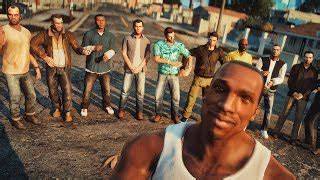 All Gta Characters In One Picture