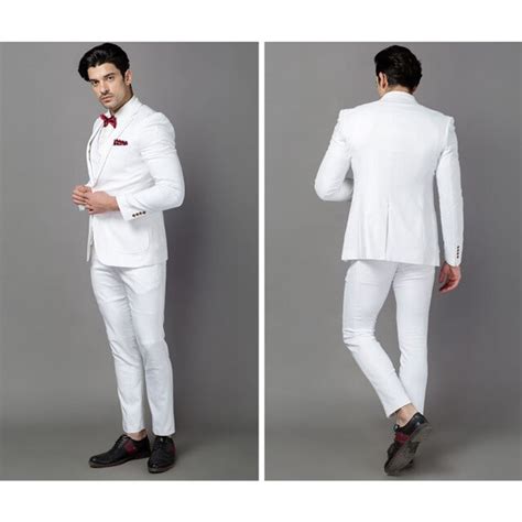 Venta Ternos Blancos Para Hombre En Stock