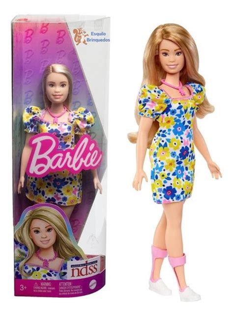 Barbie Fashionista Síndrome De Down Ndss Mattel Pirlimpimpim