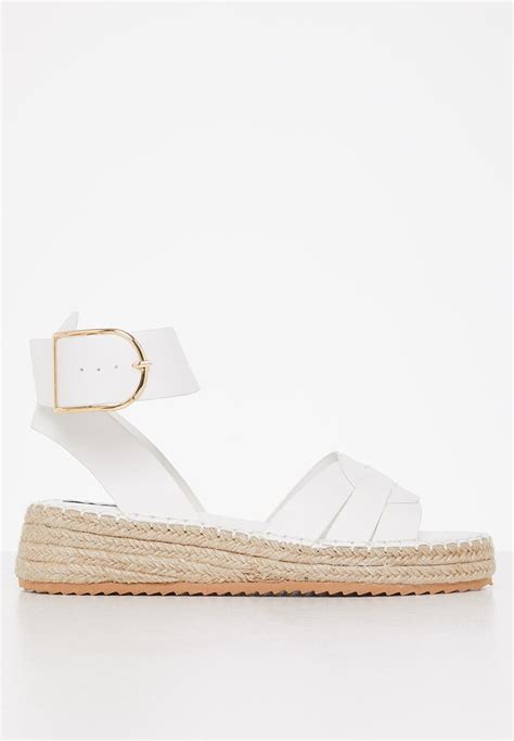 Caitlin Espadrille Flatform Sandal White Madison® Sandals And Flip