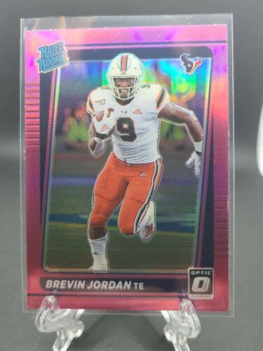 Panini Donruss Brevin Jordan Optic Pink Prizm Rated Rookie Preview