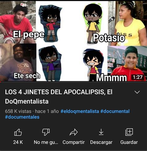 Los Jinetes Del Apocalipsis El Pepe Ete Sech Potaxio Y El Ni O Del