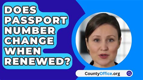 Does Passport Number Change When Renewed Countyoffice Org Youtube