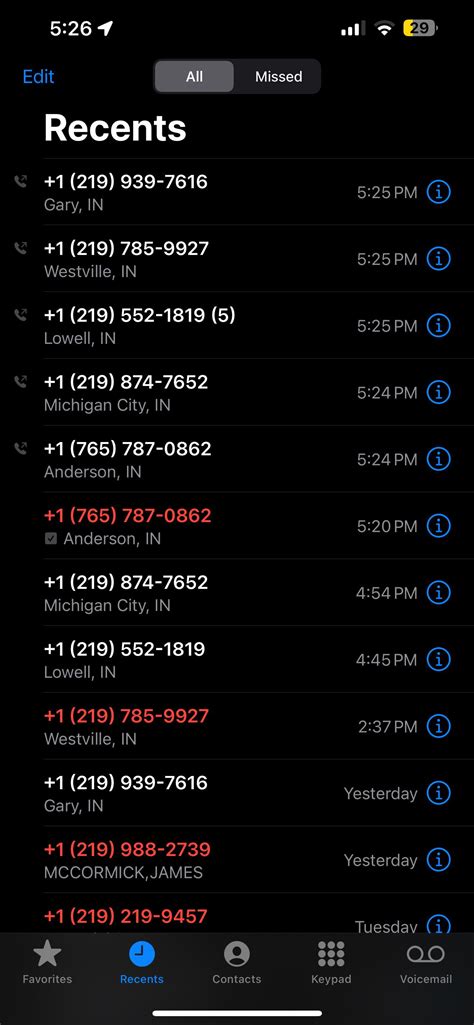 Has anyone been receiving an influx of spam calls with 219 area codes