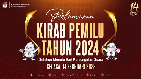 Peluncuran Kirab Pemilu Tahun 2024 YouTube