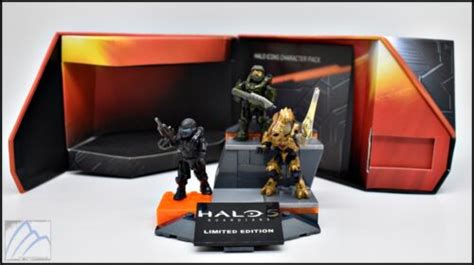 Sdcc 2015 Mega Bloks Halo 5 Guardians Limited Edition Arbiter Master Chief Locke Ebay