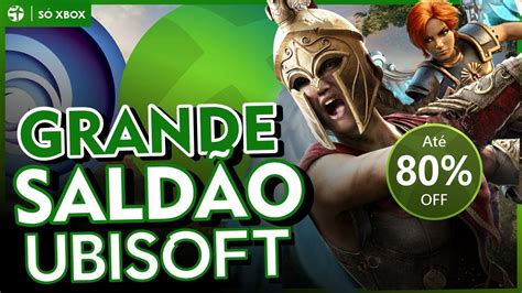 INCRÍVEIS OFERTAS no XBOX e GRANDE SALDÃO de JOGOS da UBISOFT essa