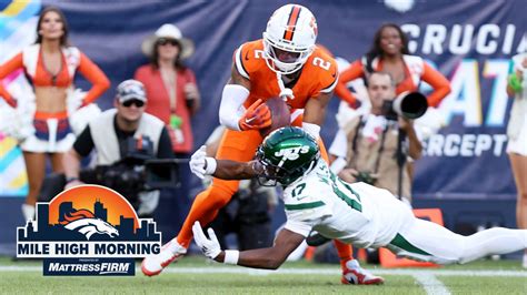 Mile High Morning CB Pat Surtain II Snatches His First Interception Of