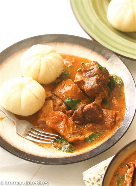 Ogbono Soup And Pounded Yam Immaculate Bites