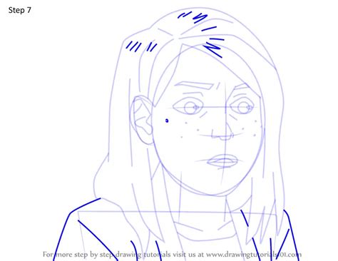 How To Draw Val From Invincible Invincible Step By Step