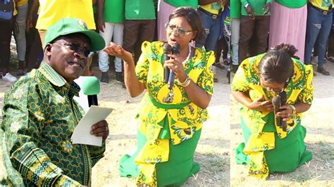 Kigogo Wa Ccm Apiga Magoti Kumuombea Magufuli Kura Youtube